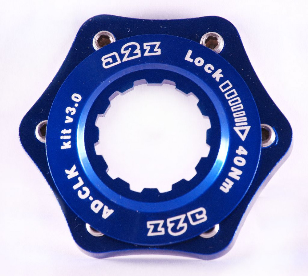 Image of a2Z AD-CLK centerlock adapter [kék]