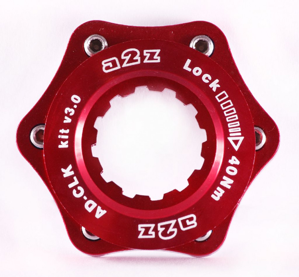 Image of a2Z AD-CLK centerlock adapter [piros]