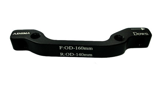 Image of Ashima tárcsafék adapter PM-IS F:160 mm R:140 mm AU01