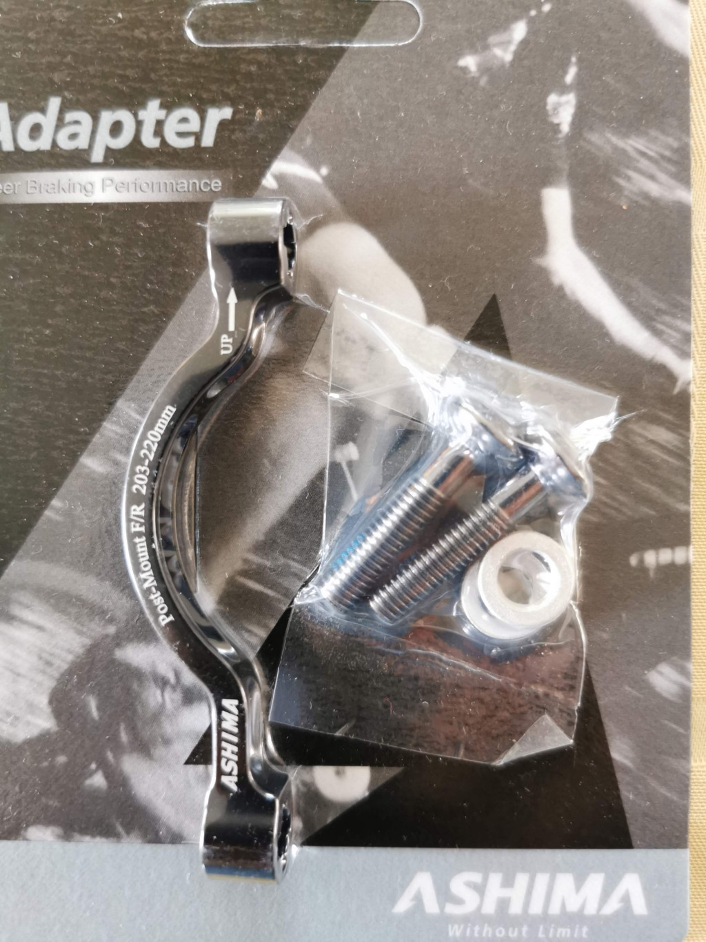 Image of Ashima tárcsafék adapter PM-PM F:203-220 mm AU35