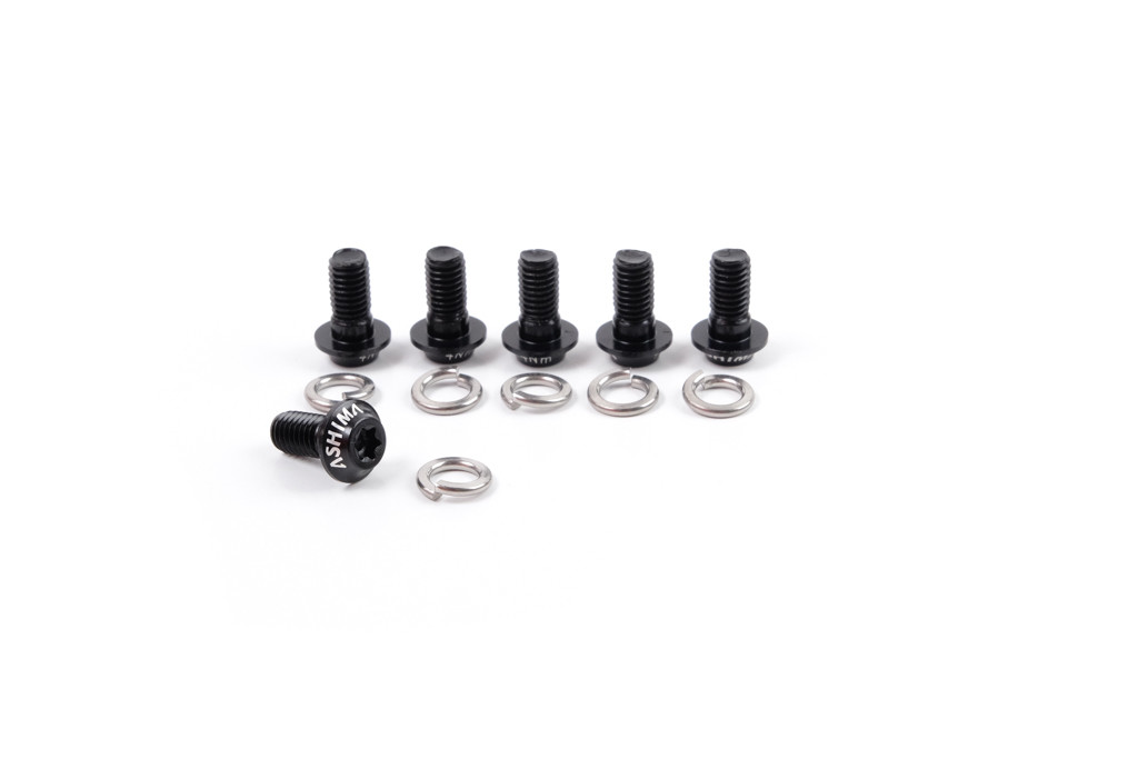 Image of Féktárcsa csavar M5x10 csomagban (6db/cs) alu fekete