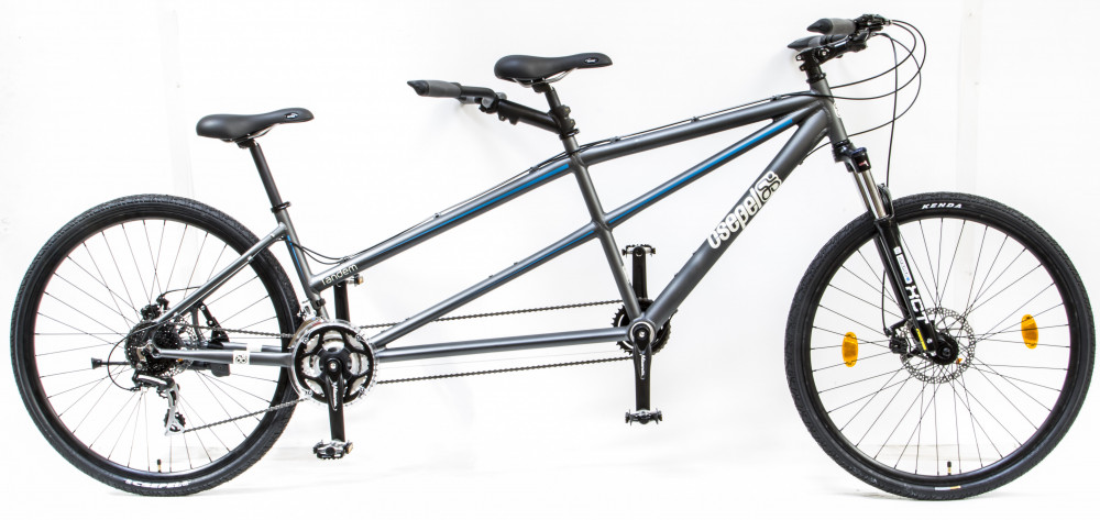 Image of Csepel Tandem 200 Kerékpár 28" kerékkel - ALU váz - tárcsafék - teleszkóppal - Szürke
