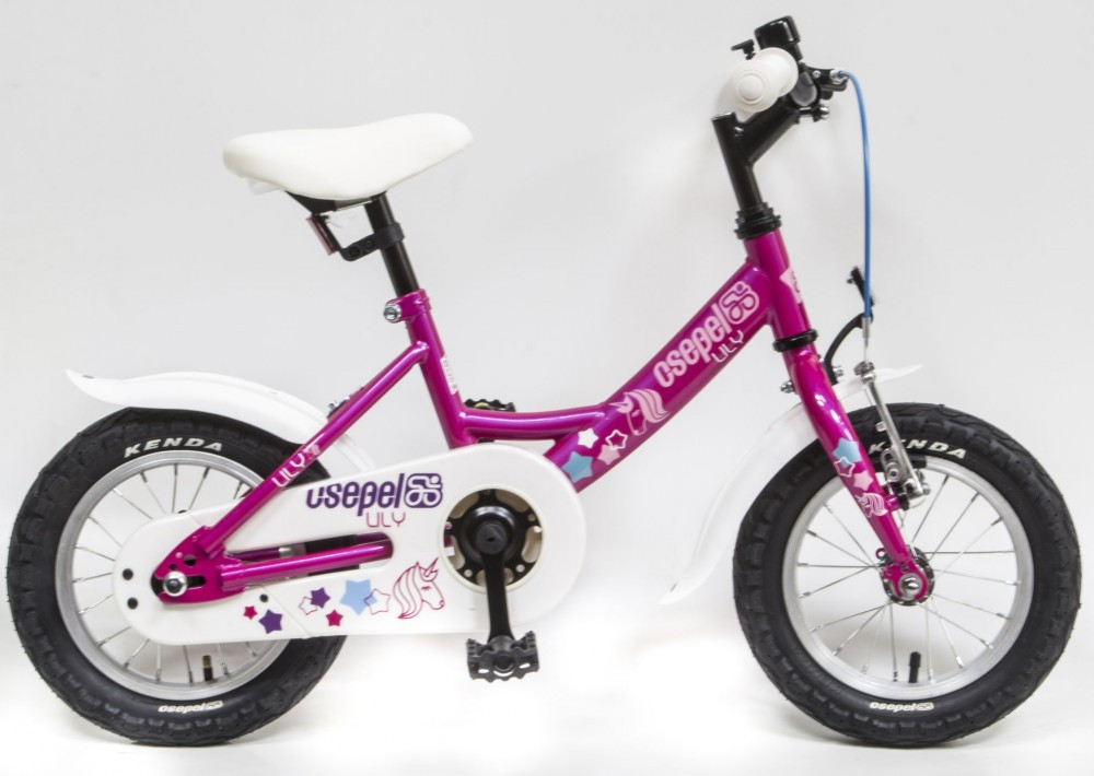 Csepel gyerek bicikli Lily - Ciklámen Unikornisos - 12" - Utolsó darab