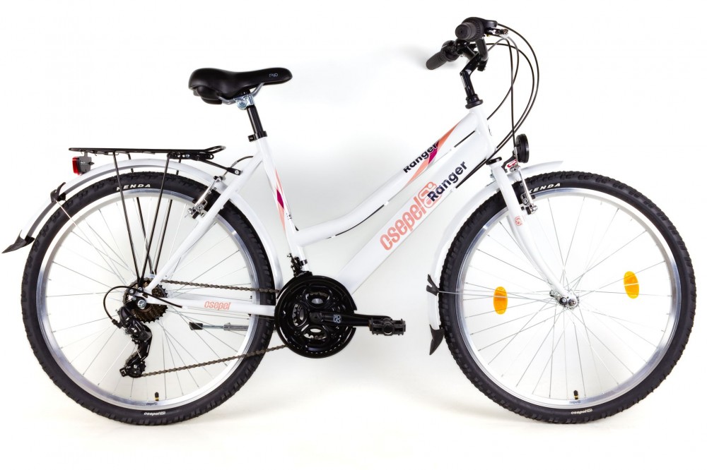 Csepel kerékpár Ranger 26" ATB női - 21 sebességes - Fehér - 17"-os vázzal