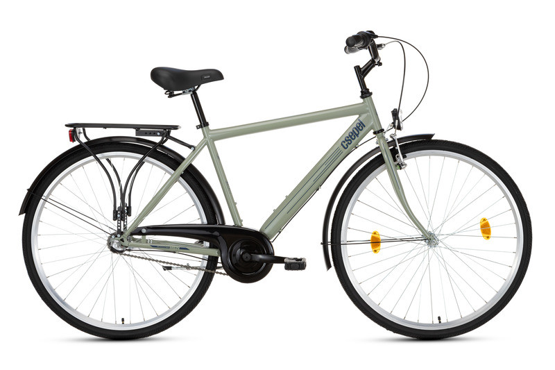 Image of Csepel kerékpár Budapest 28" N3 - 3 sebességes (Shimano agyváltó) - Férfi - Szürke - 19"