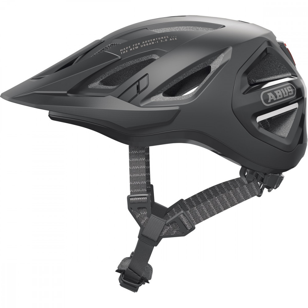 Image of ABUS kerékpáros városi sisak Urban-I 3.0 Ace, In-Mold, velvet black, M (52-58 cm)