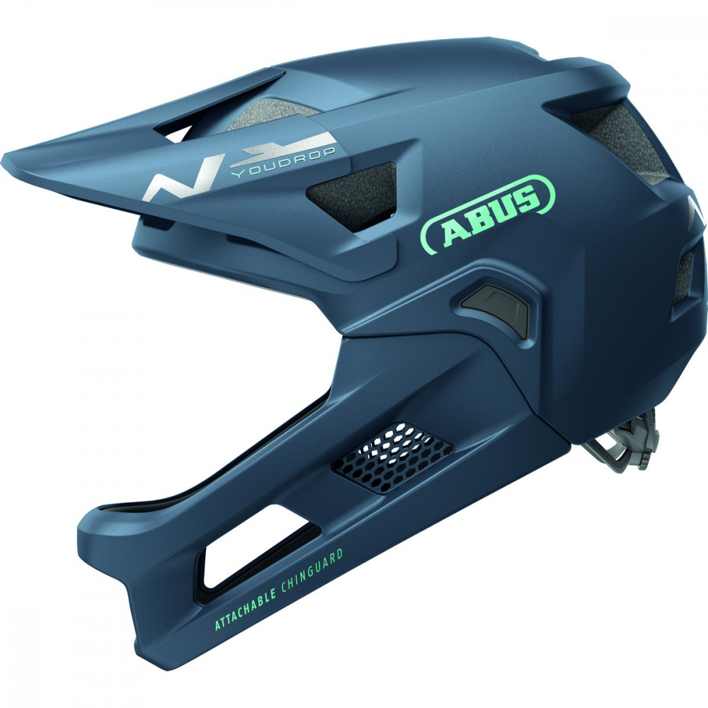 Image of ABUS kerékpáros gyerek sisak Youdrop FF, midnight blue S (48-55 cm)