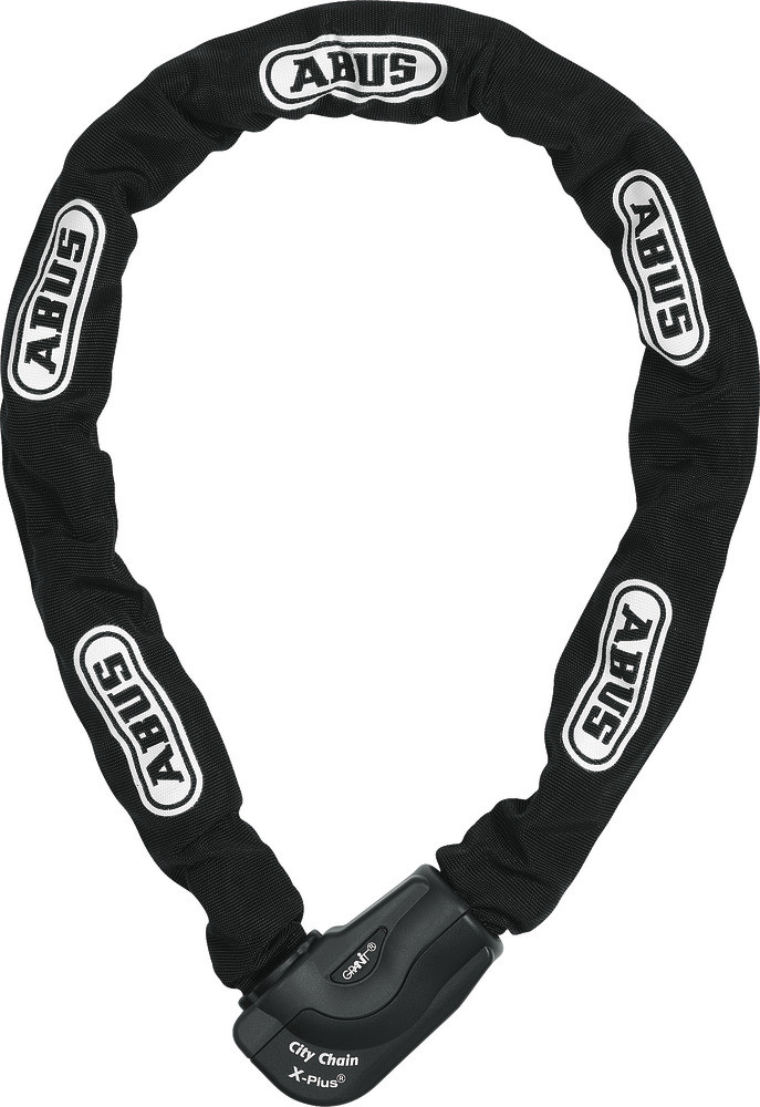 Image of ABUS láncos lakat Granit CityChain XPlus 1060/110, XPlus zárszerkezettel, fekete