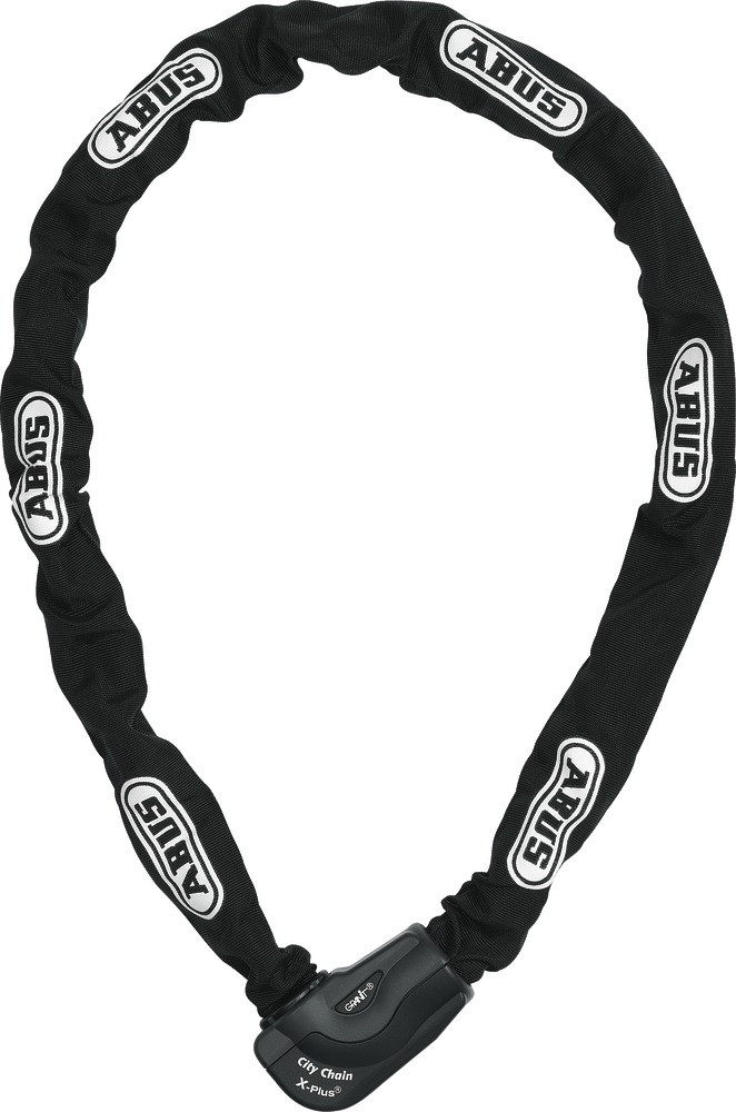 Image of ABUS láncos lakat Granit CityChain XPlus 1060/140, XPlus zárszerkezettel, fekete