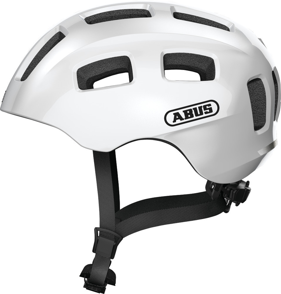Image of ABUS kerékpáros gyerek sisak Youn-I 2.0, In-Mold, pearl white, M (52-57 cm)