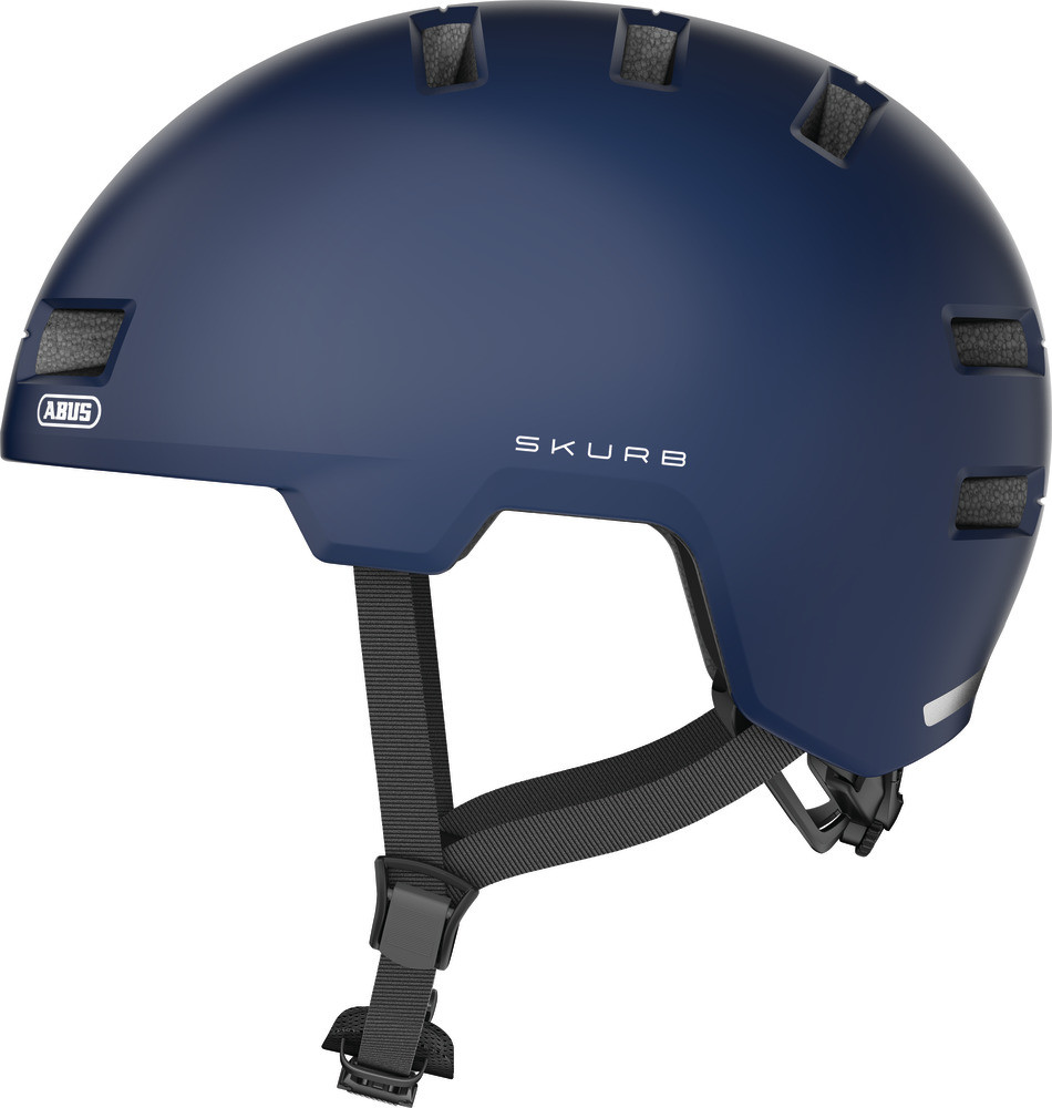 Image of ABUS kerékpáros városi sisak Skurb, ABS, midnight blue, L (58-61 cm)