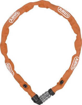 Image of ABUS láncos lakat számzárral Web 1200/60, narancs