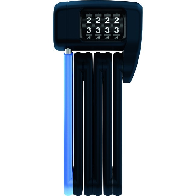 Image of ABUS hajtogatható lakat számzárral BORDO Lite Mini 6055C/60, Movistar Team
