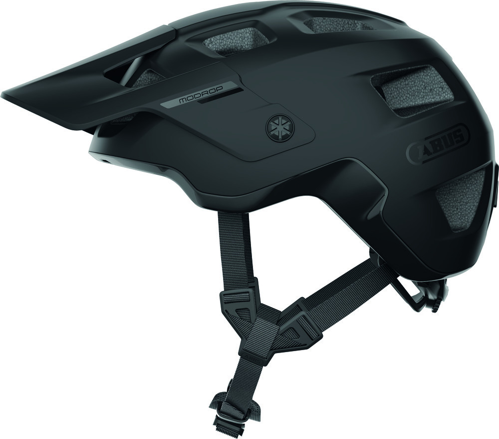 Image of ABUS kerékpáros sport sisak MoDrop, In-Mold, velvet black, S (51-55 cm)