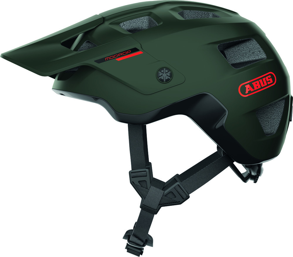 Image of ABUS kerékpáros sport sisak MoDrop, In-Mold, pine green, S (51-55 cm)