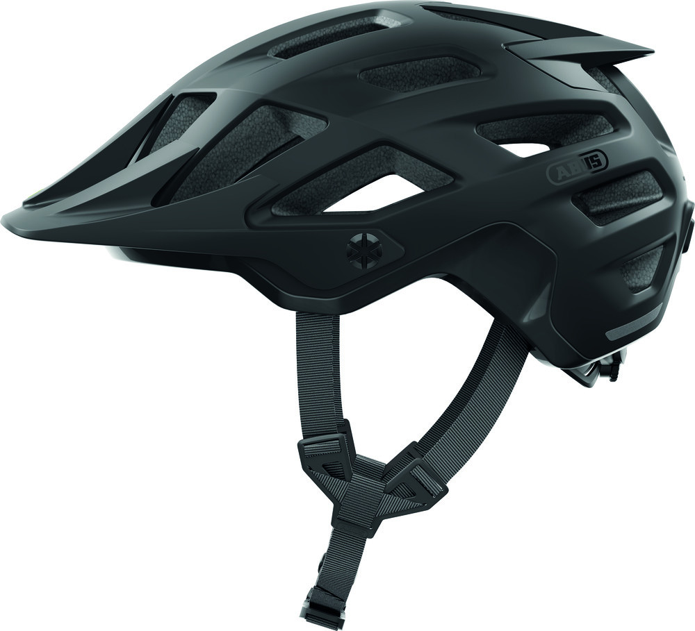 Image of ABUS kerékpáros sport sisak Moventor 2.0, In-Mold, velvet black, L (57-61 cm)
