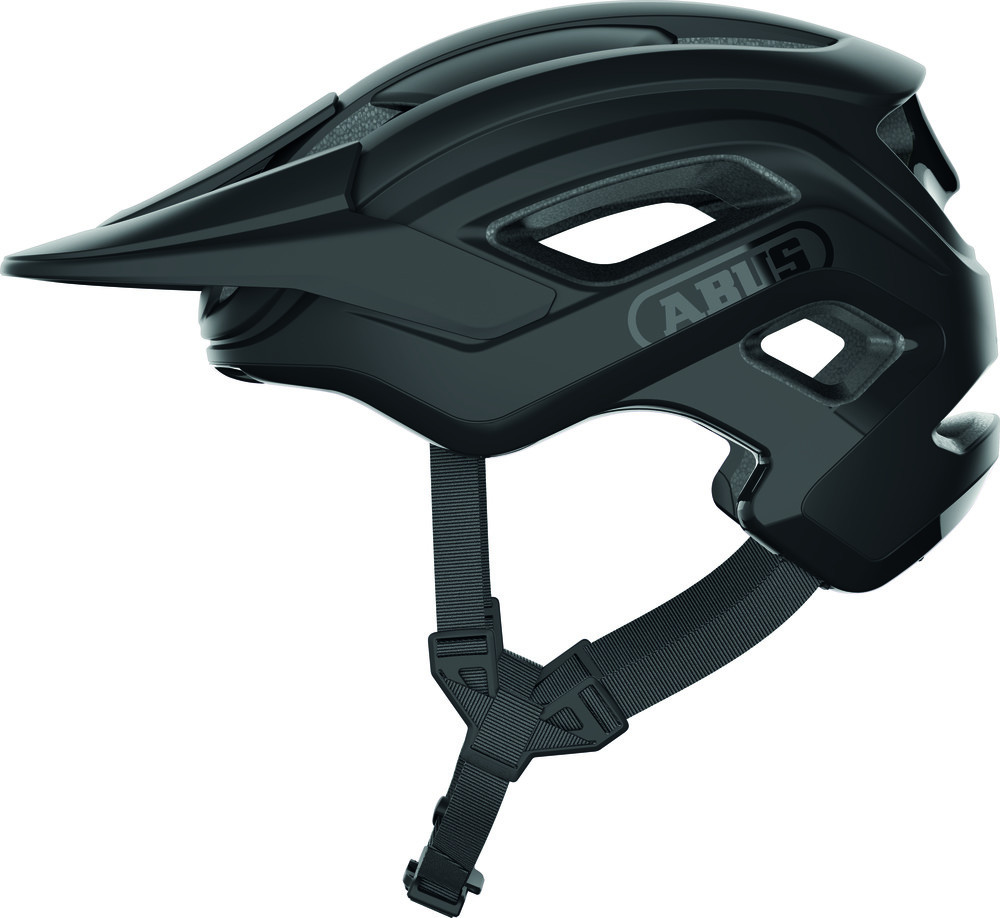 Image of ABUS kerékpáros sport sisak Cliffhanger, In-Mold, velvet black, L (57-61 cm)