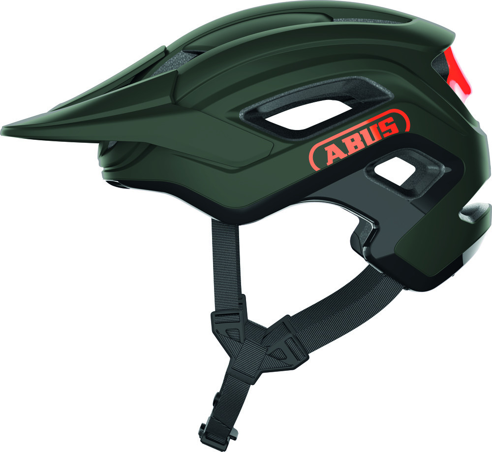 Image of ABUS kerékpáros sport sisak Cliffhanger, In-Mold, pine green, M (54-58 cm)