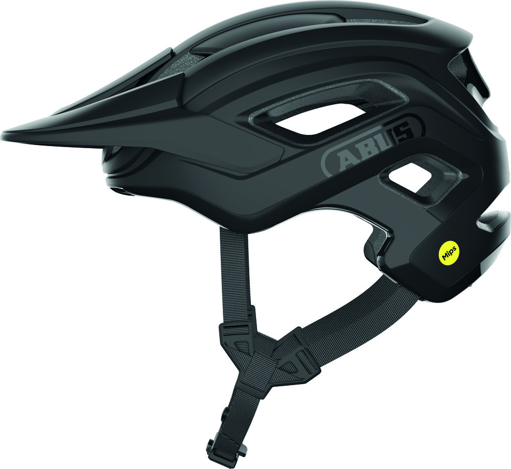 Image of ABUS kerékpáros sport sisak Cliffhanger MIPS, In-Mold, velvet black, L (57-61 cm)