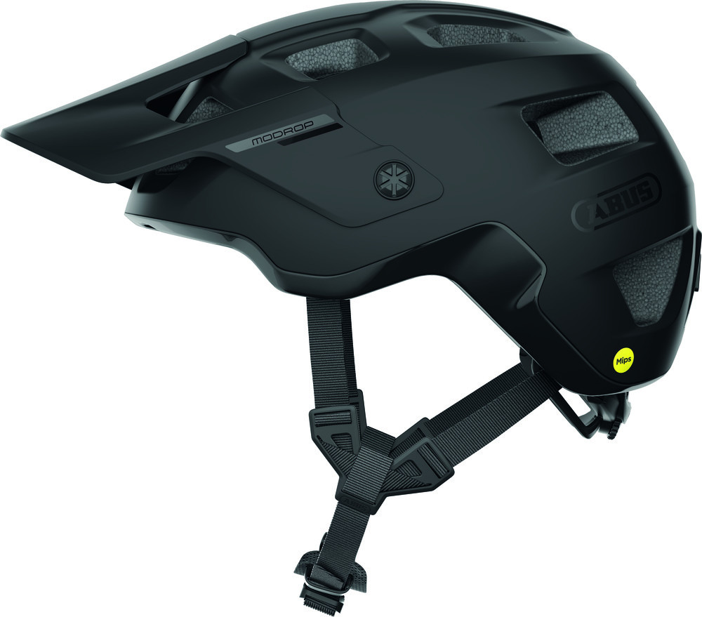 Image of ABUS kerékpáros sport sisak MoDrop MIPS, In-Mold, velvet black, S (51-55 cm)