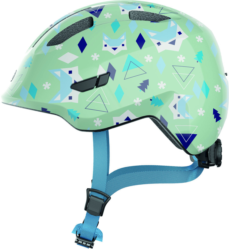 Image of ABUS kerékpáros gyerek sisak Smiley 3.0, In-Mold, green nordic, M (50-55 cm)
