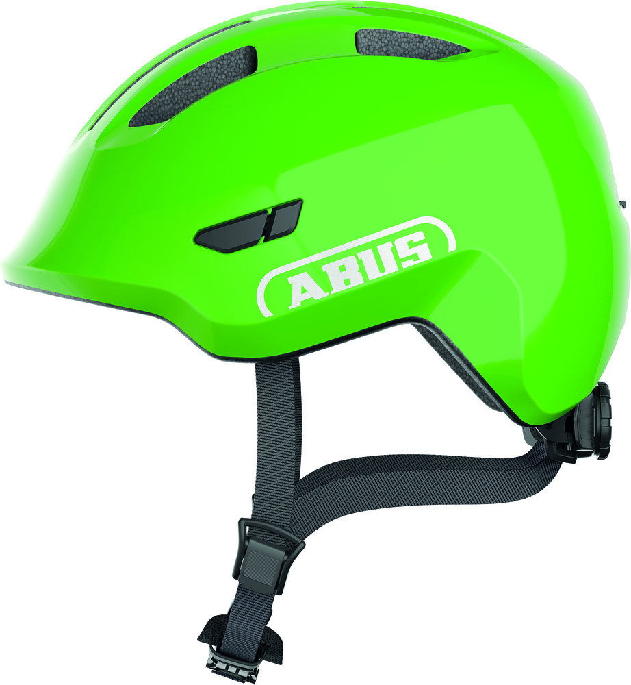 Image of ABUS kerékpáros gyerek sisak Smiley 3.0, In-Mold, shiny green, S (45-50 cm)