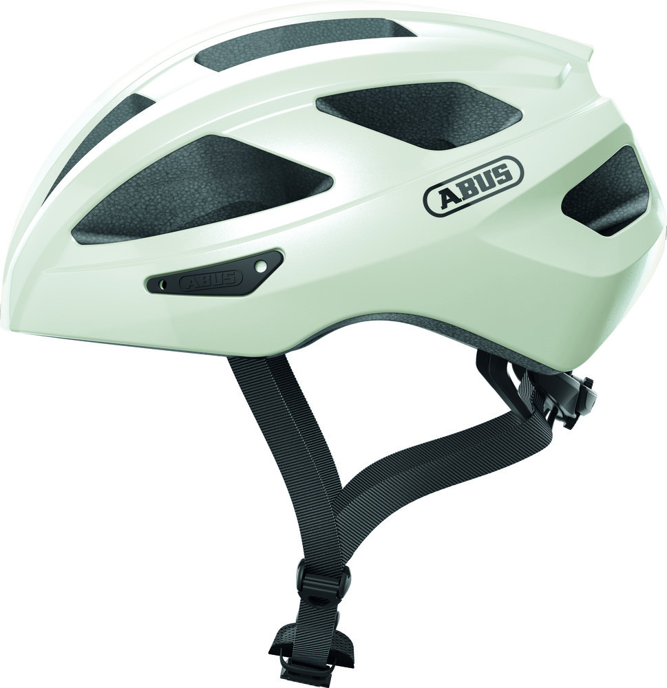 Image of ABUS kerékpáros sport sisak Macator, In-Mold, pearl white, L (58-62 cm)