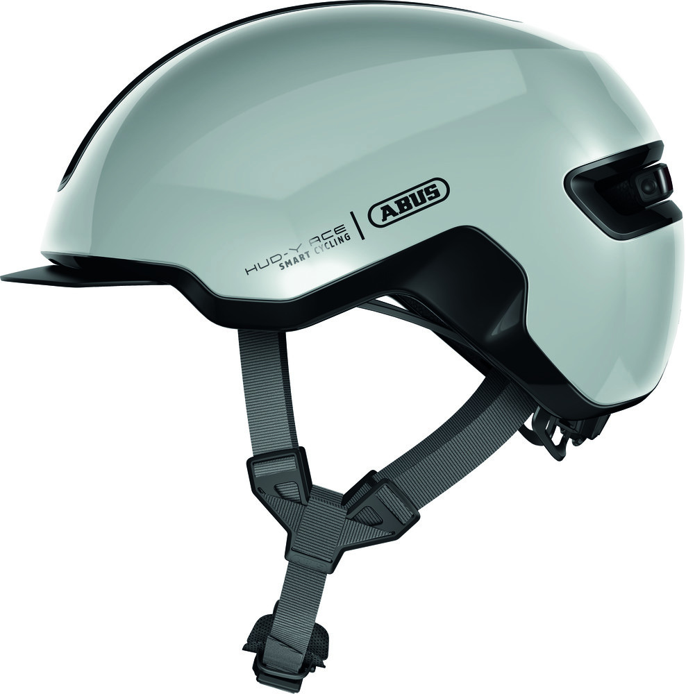 Image of ABUS kerékpáros városi sisak Hud-Y, In-Mold, race grey, M (54-58 cm)
