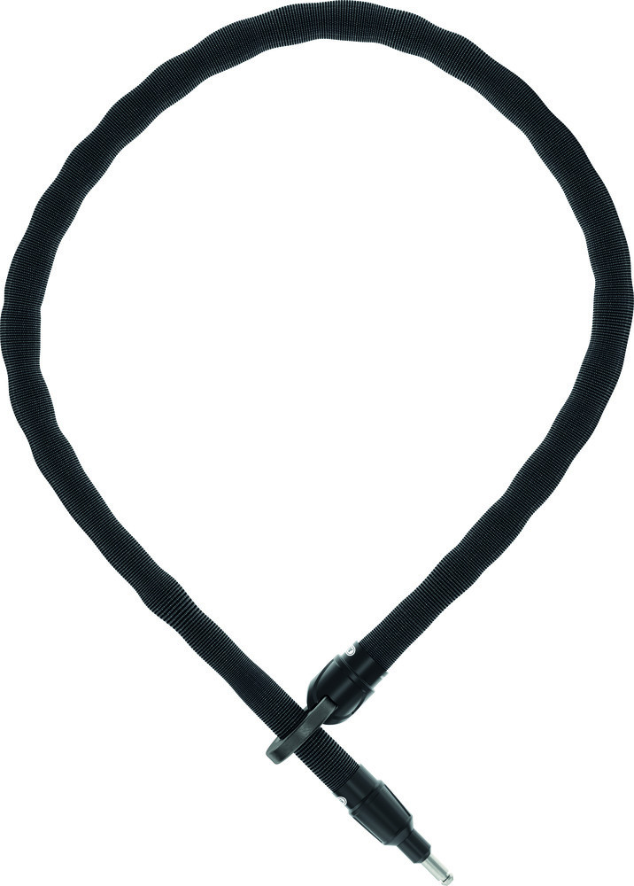 Image of ABUS kiegészítő lánc IvyTex Adaptor Chain 6KS/130 patkó lakathoz és Alarmbox 2.0-hoz, fekete