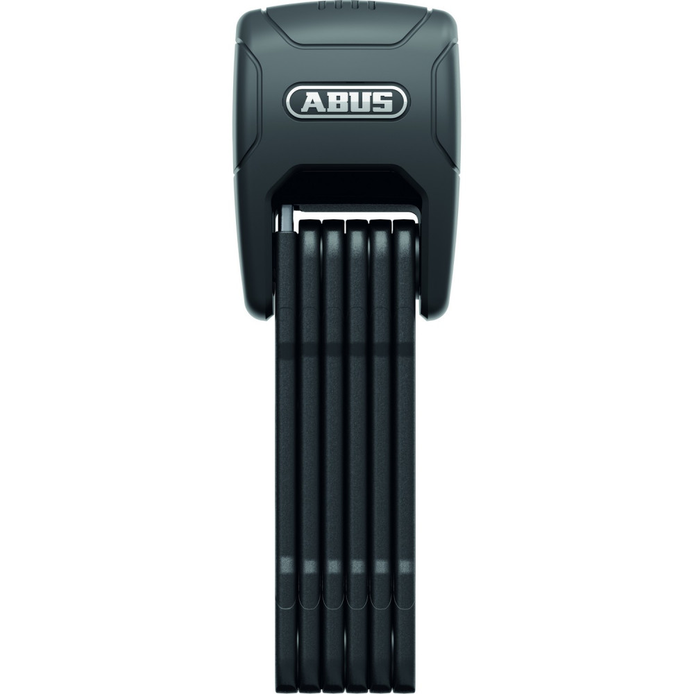 Image of ABUS hajtogatható lakat riasztóval BORDO Granit Alarm 6500KA/90, XPlus zárszerkezettel, SH tartóval, fekete