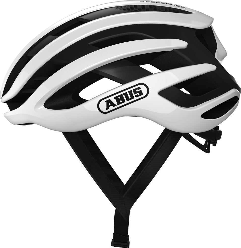 Image of ABUS kerékpáros sport sisak AirBreaker, In-Mold, polar white, S (51-55 cm)