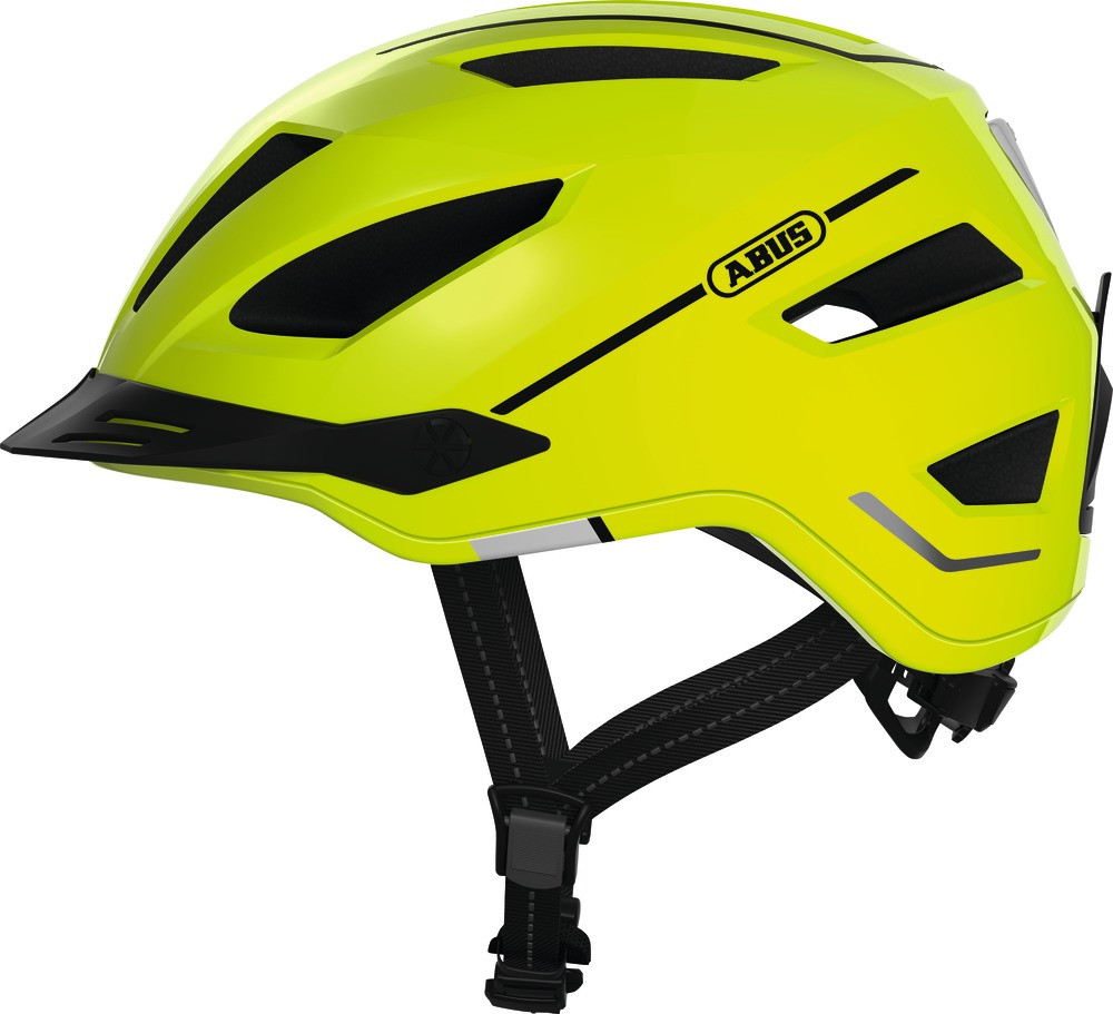 Image of ABUS kerékpáros városi sisak Pedelec 2.0, In-Mold, signal yellow, M (52-57 cm)