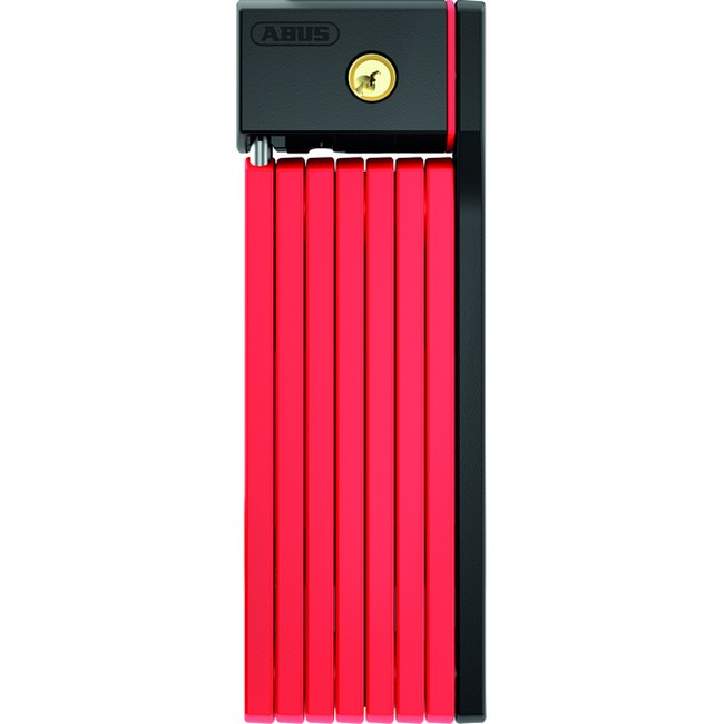 Image of ABUS hajtogatható lakat uGrip BORDO Big 5700/100, SH tartóval, piros