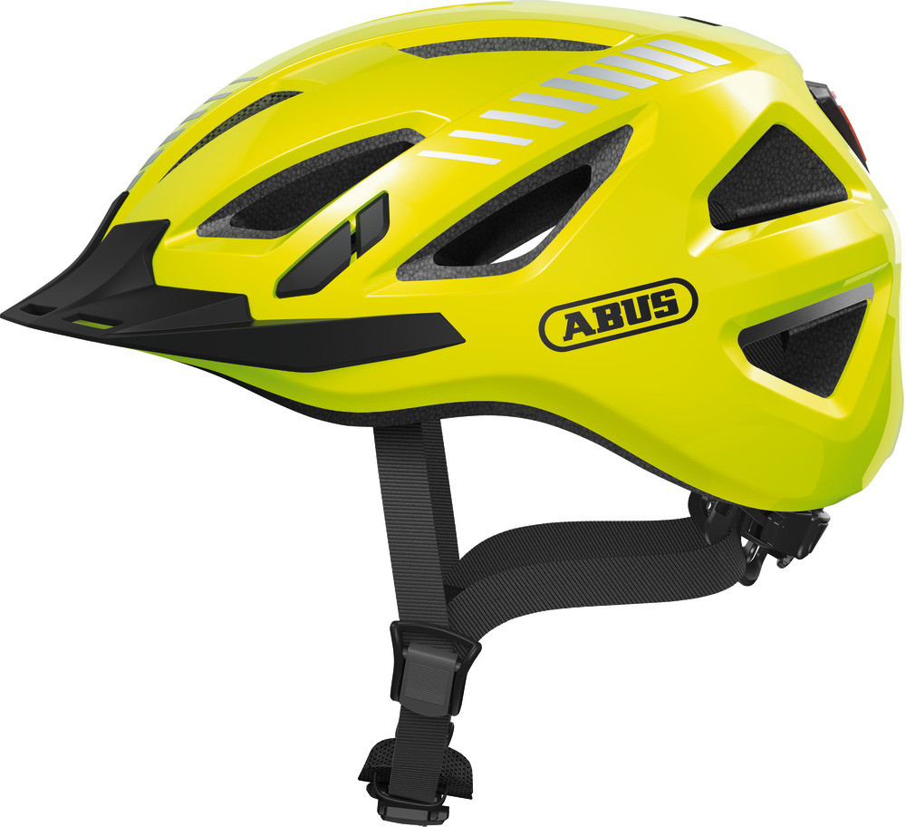 Image of ABUS kerékpáros városi sisak Urban-I 3.0 Signal, In-Mold, yellow, M (52-58 cm)