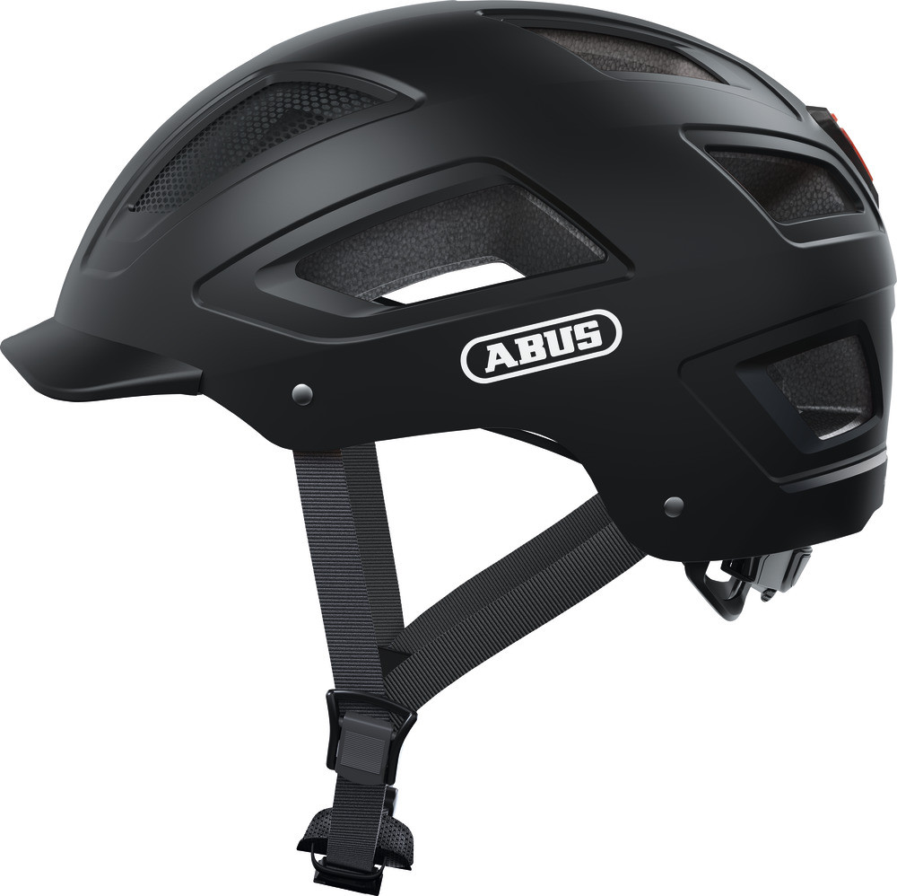 Image of ABUS kerékpáros városi sisak Hyban 2.0, ABS, velvet black, L (56-61 cm)