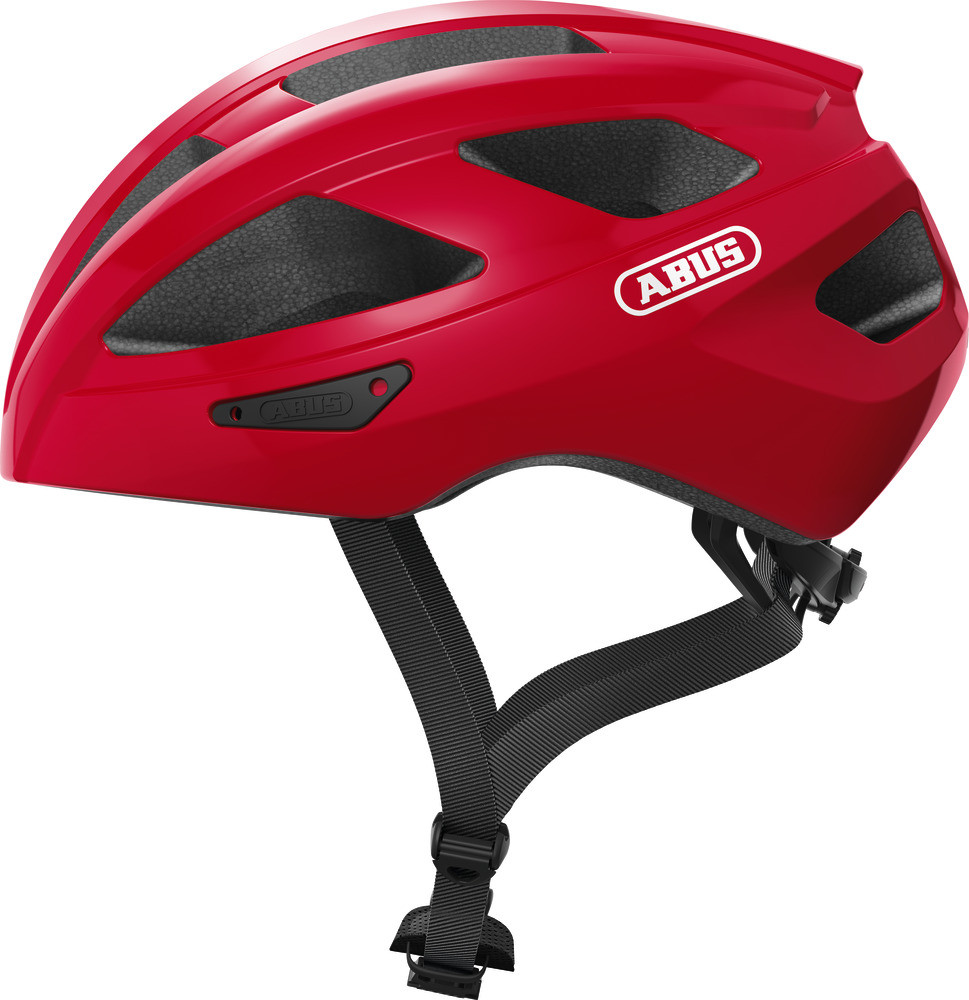 Image of ABUS kerékpáros sport sisak Macator, In-Mold, blaze red, L (58-62 cm)