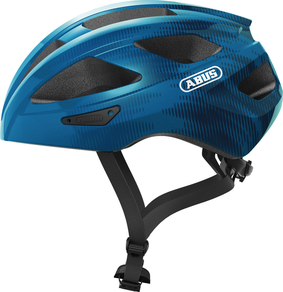 Image of ABUS kerékpáros sport sisak Macator, In-Mold, steel blue, L (58-62 cm)