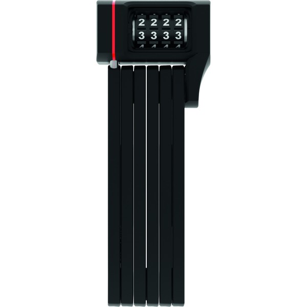 Image of ABUS hajtogatható lakat számzárral uGrip BORDO 5700C/80, SH tartóval, fekete