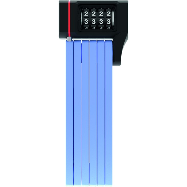 Image of ABUS hajtogatható lakat számzárral uGrip BORDO 5700C/80, SH tartóval, kék