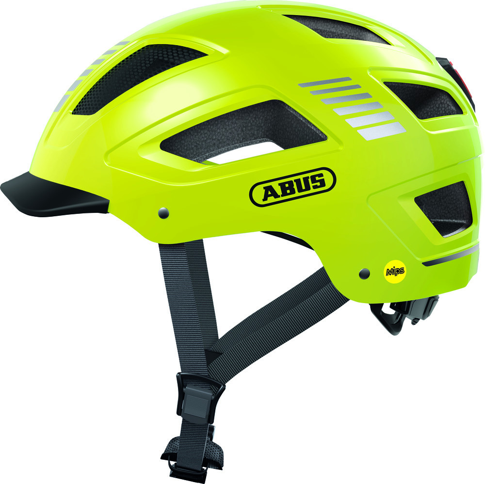 Image of ABUS kerékpáros városi sisak Hyban 2.0 MIPS, ABS, signal yellow, L (56-61 cm)