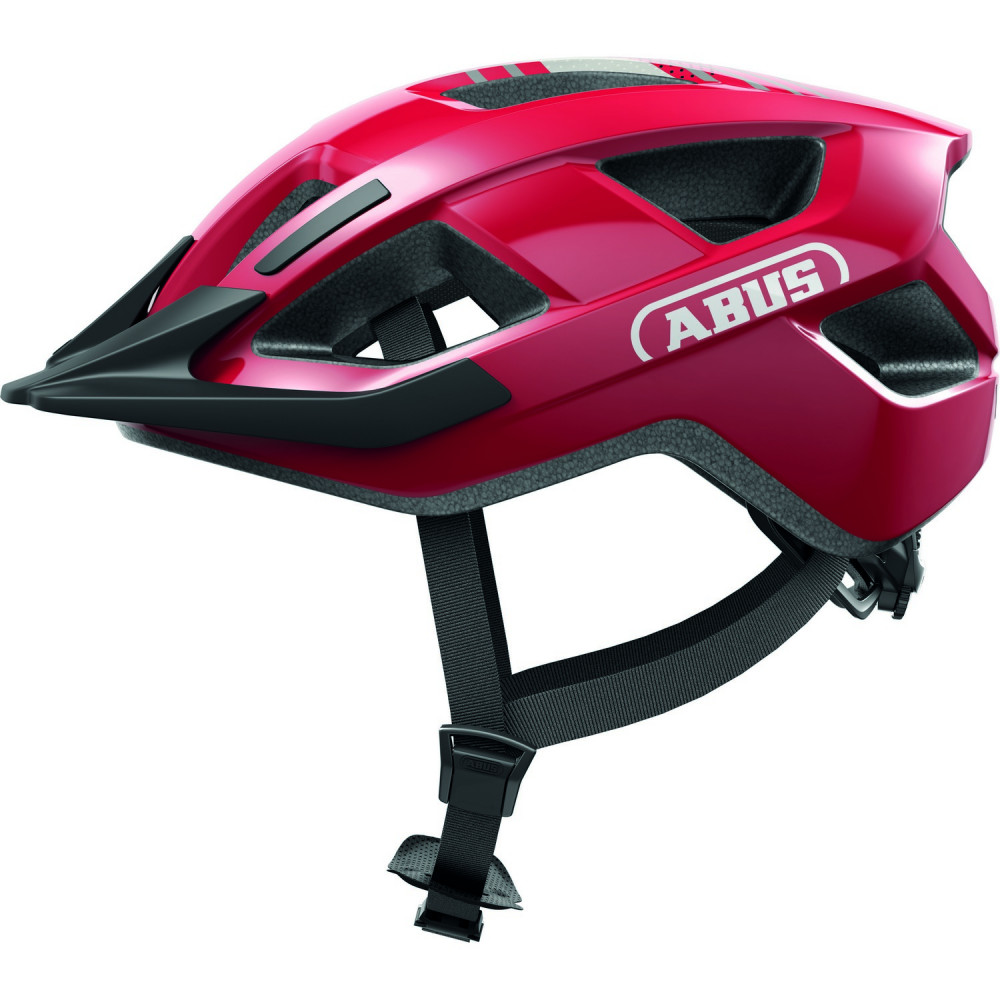 Image of ABUS kerékpáros városi sisak Aduro 3.0, In-Mold, blaze red L (58-62 cm)