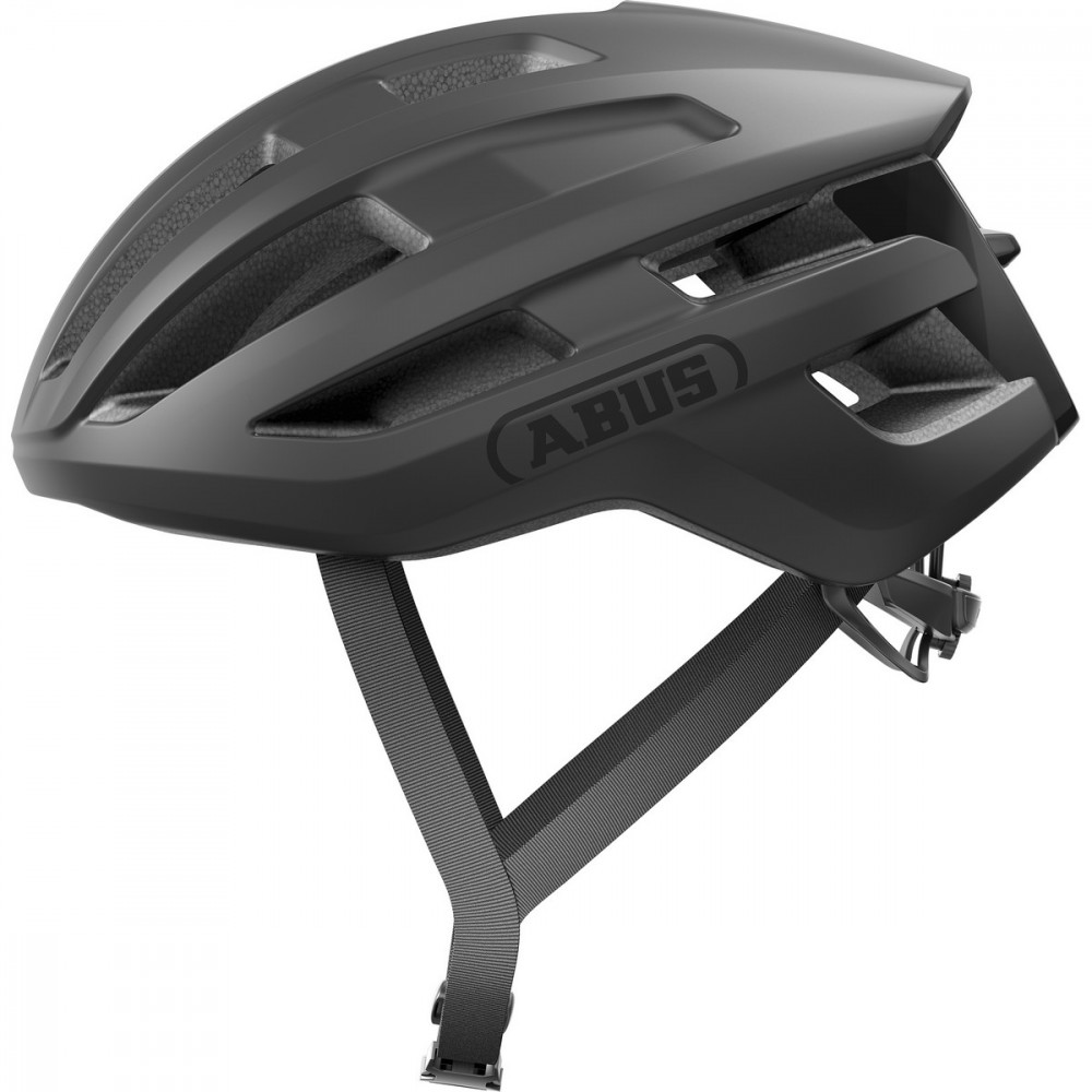 Image of ABUS kerékpáros sport sisak Powerdome, In-Mold, velvet black, M (54-58 cm)