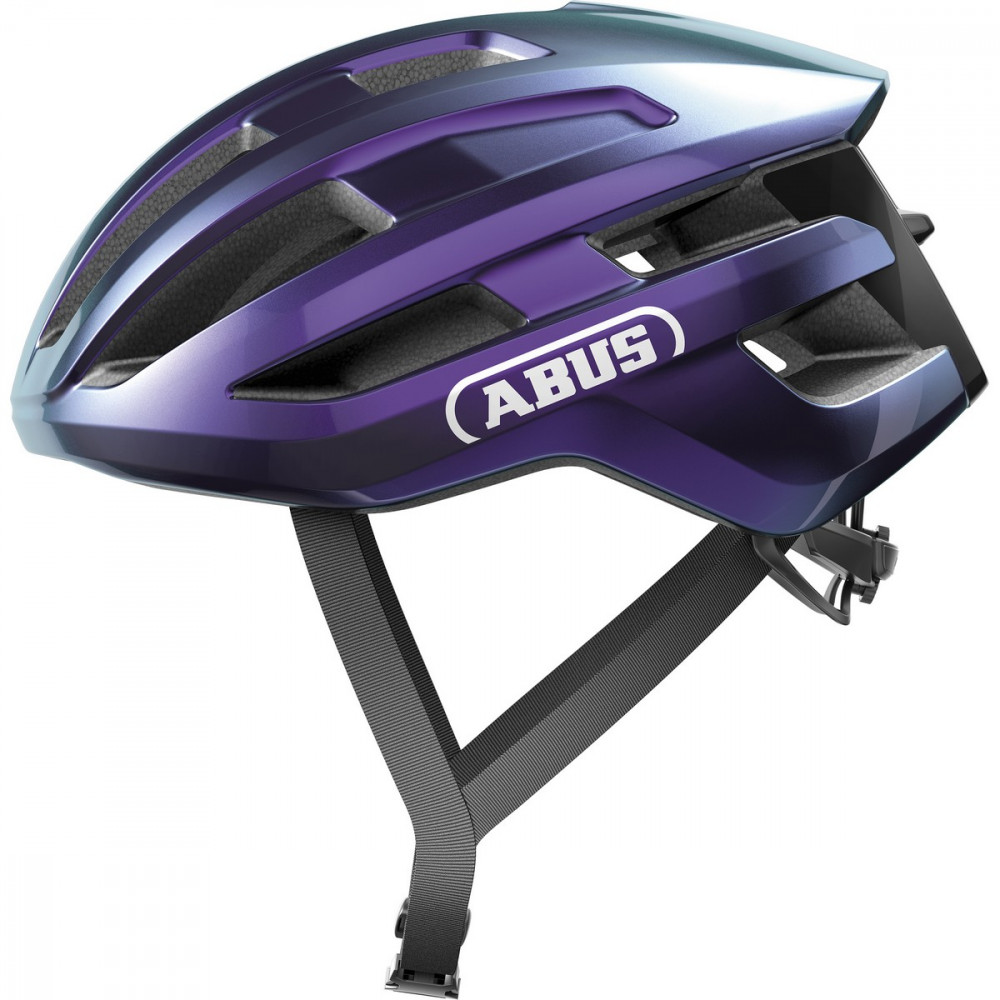 Image of ABUS kerékpáros sport sisak Powerdome, In-Mold, flip flop purple, L (57-61 cm)