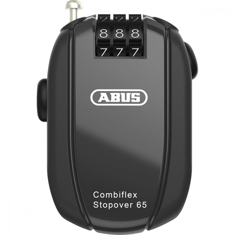 Image of ABUS mini kábellakat számzárral Combiflex StopOver, 65 cm, fekete