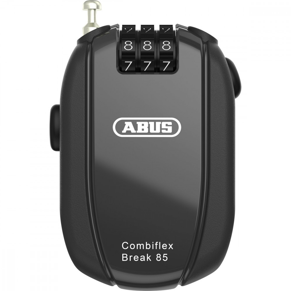 Image of ABUS mini kábellakat számzárral Combiflex Brake, 85 cm, fekete