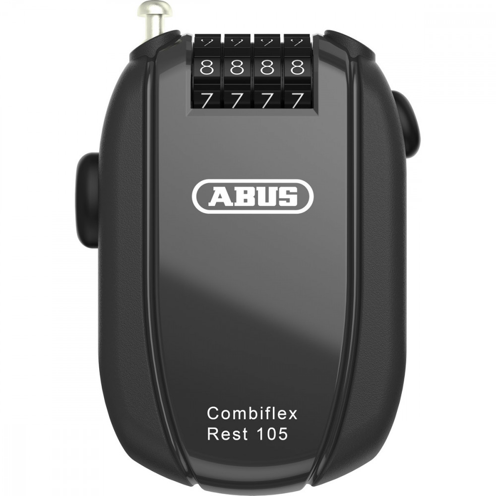 Image of ABUS mini kábellakat számzárral Combiflex Rest, 105 cm, fekete