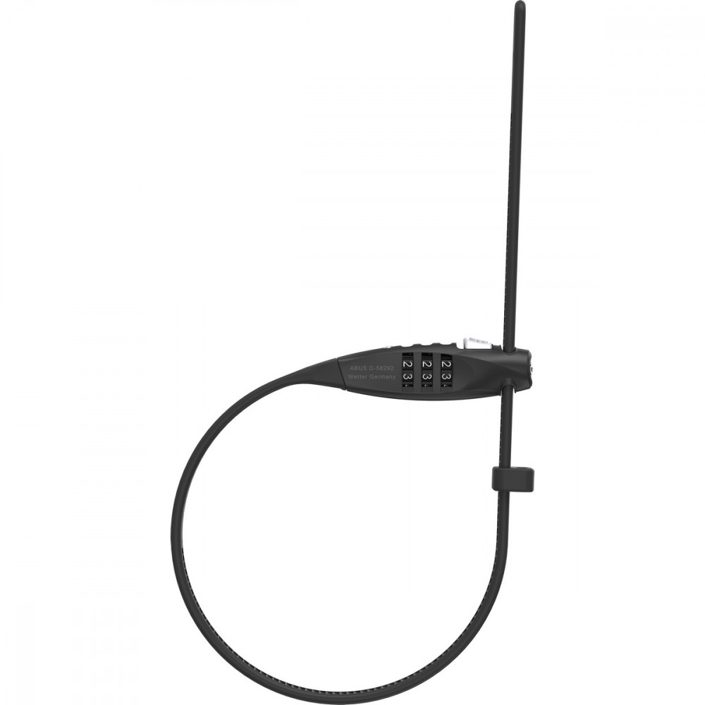 Image of ABUS mini kábellakat számzárral Combiflex TravelGuard, 45cm, fekete