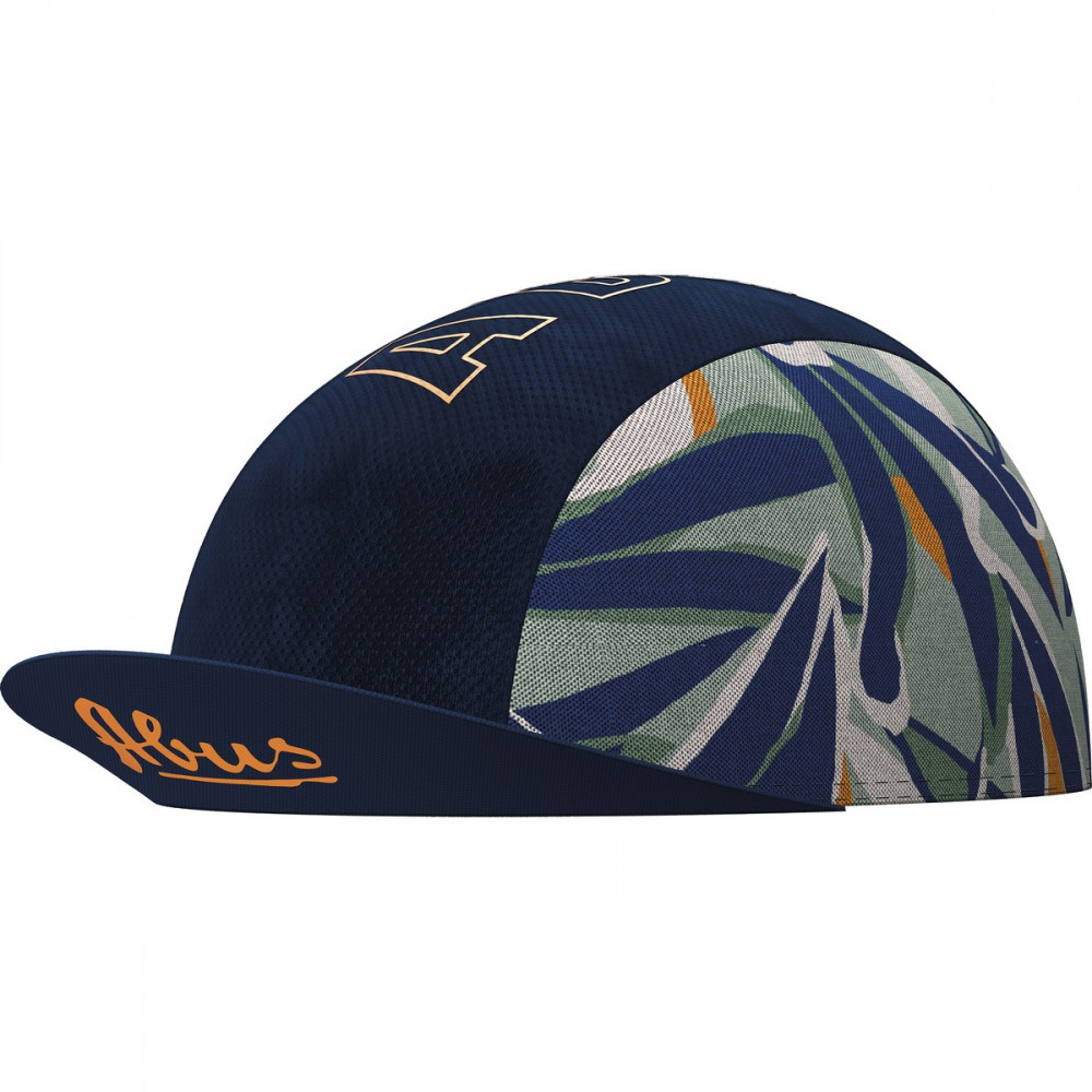 Image of ABUS kerékpáros verseny sapka RACE CAP, adventure blue, M/L (56-61 cm)