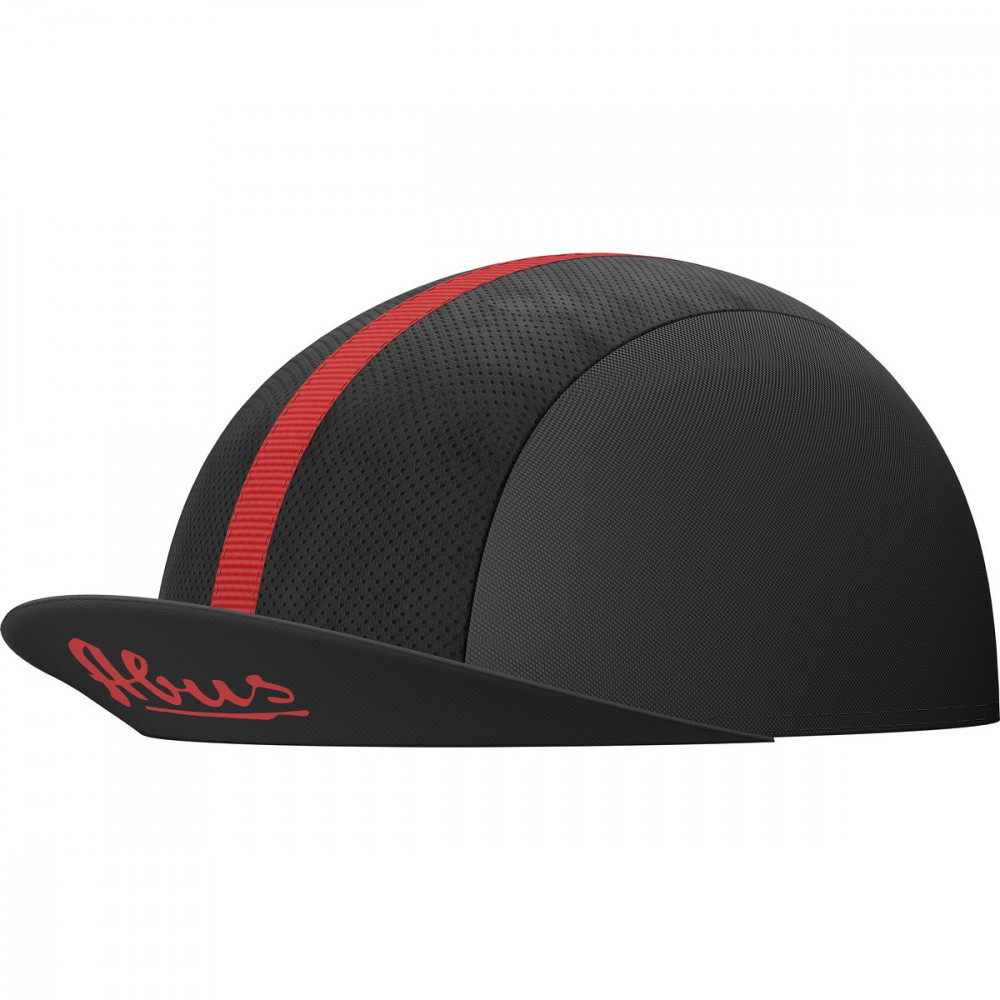 Image of ABUS kerékpáros verseny sapka RACE CAP, autumn black, M/L (56-61 cm)
