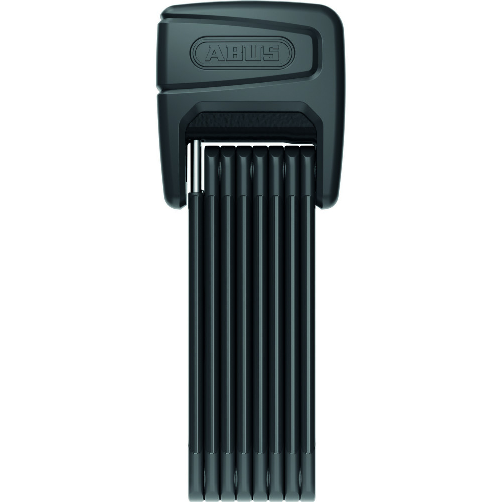 Image of ABUS hajtogatható lakat riasztóval BORDO One SmartX Alarm 6000A/120, kulcs nélküli rendszer, SH tartóval, fekete
